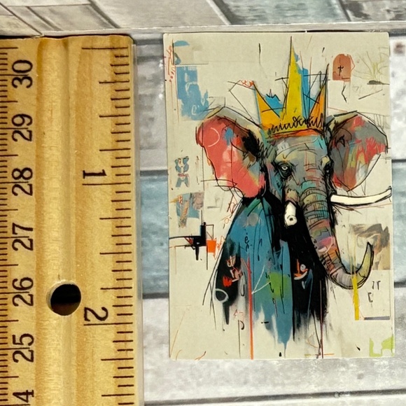 Other - 🌀10/$10🌀 Basquiat-Inspired Graffiti Art Reusable Waterproof Vinyl Sticker